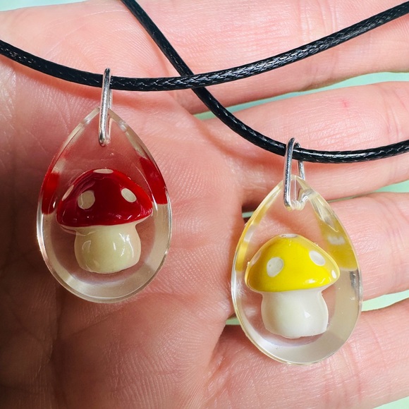 Mushroom Necklaces - Picture 6 of 9